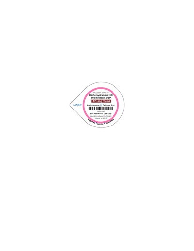 Diphen HCL 12.5 mg - 5ML Approved Lid - Diphen HCl 12.5 mg   5mL Approved Lid